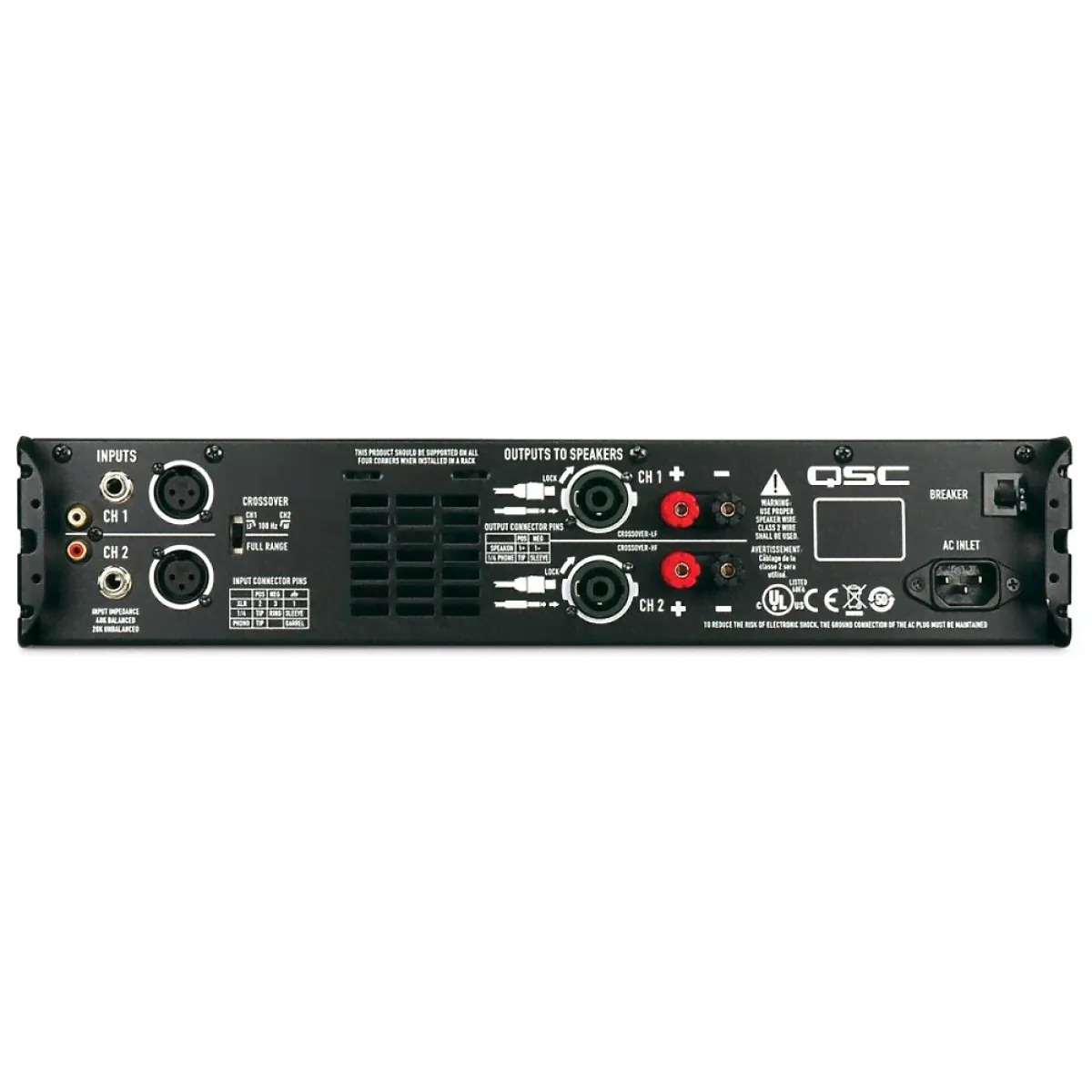 QSC GX5 Усилитель мощности, 2х700 Вт.-0